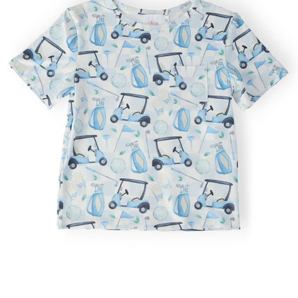 Boys Tee Time S/S Pocket Tee