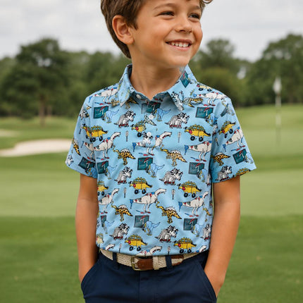Boys Schoolyard Stomp S/S Polo