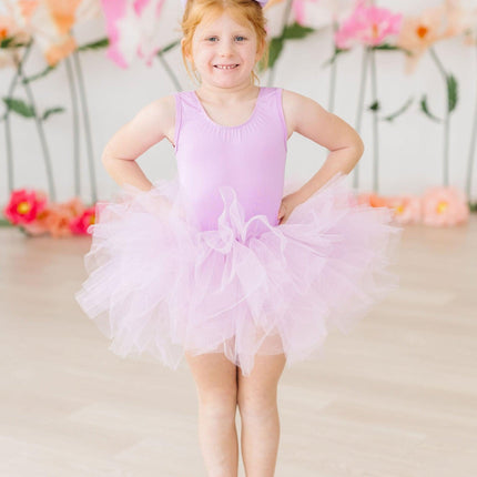 Bright Lilac Tank Tutu Leotard