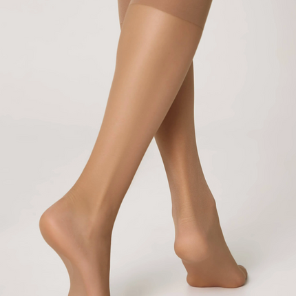 Conte Solo 20 Den - Thin Classic Knee-Highs for Women - 2 Pairs (Pack) (20С-197СП)