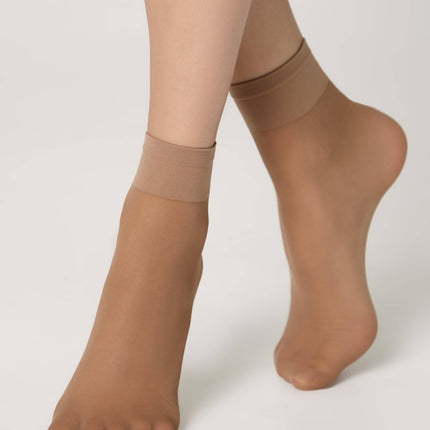 Conte Solo 20 Den - 2 Pairs (Pack) - Elegant Classic Women's Socks - One Size #20S-199SP