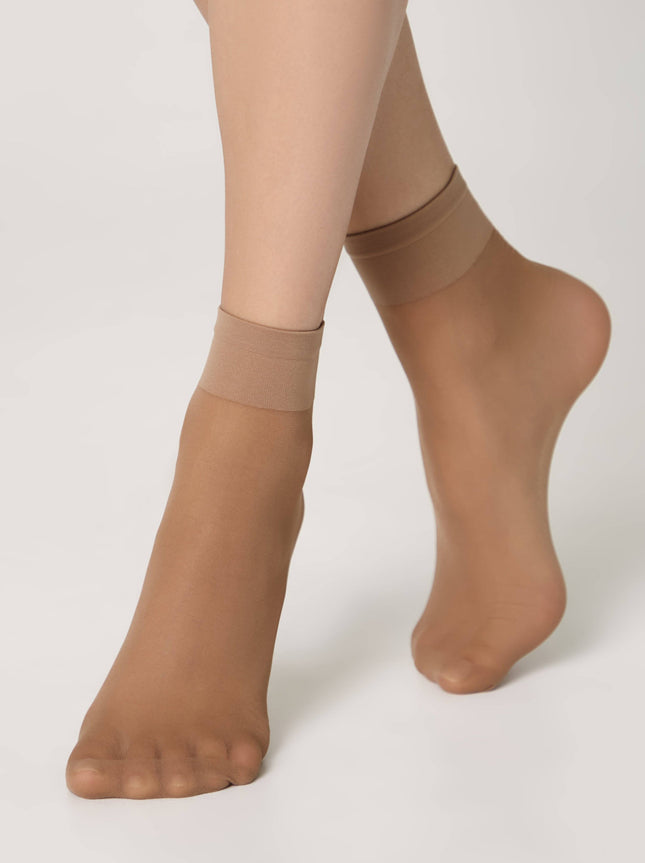 Conte Solo 20 Den - 2 Pairs (Pack) - Elegant Classic Women's Socks - One Size #20S-199SP