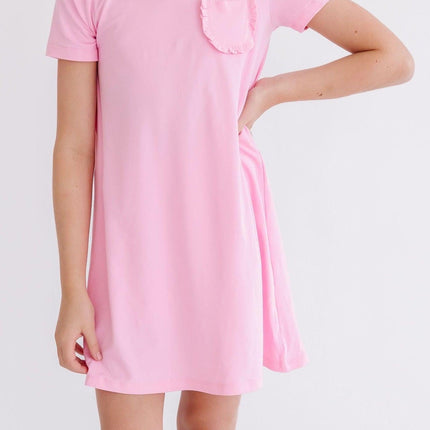 Bubblegum Pink T-Shirt Dress