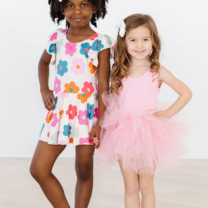 Bubblegum Pink Tank Tutu Leotard