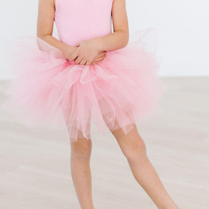 Bubblegum Pink Tank Tutu Leotard