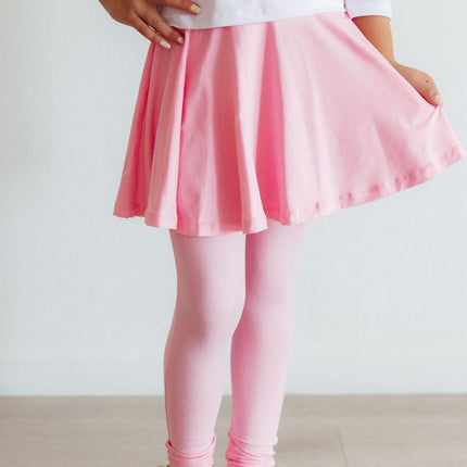 Bubblegum Pink Twirl Skegging