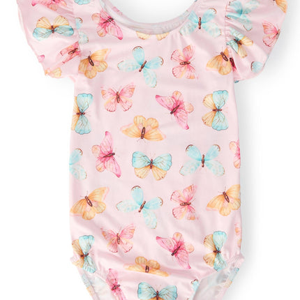 Butterfly Kisses S/S Flutter Sleeve Leotard