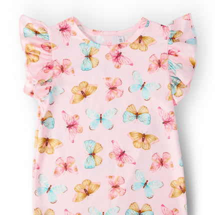 Butterfly Kisses S/S Ruffle Tee