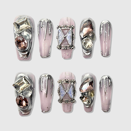 Butterfly Trap press on nails - Dashing Nova