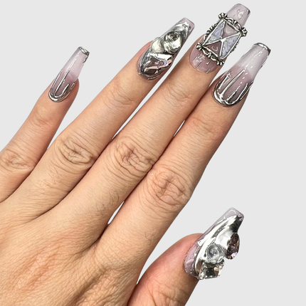 Butterfly Trap press on nails - Dashing Nova