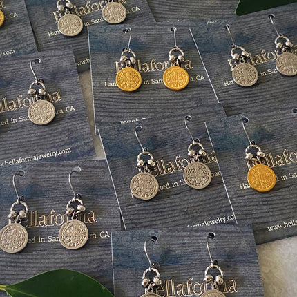 RELIC COIN EARRINGS