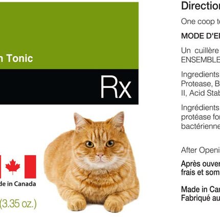 WellyTails Digestive Enzymes Just for Cats 90g