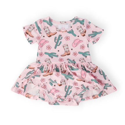 Cactus Cowgirl S/S Twirl Bodysuit