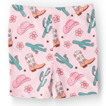 Cactus Cowgirl Twirl Shorts
