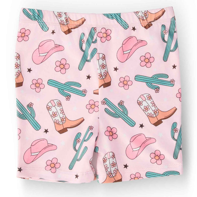Cactus Cowgirl Twirl Shorts