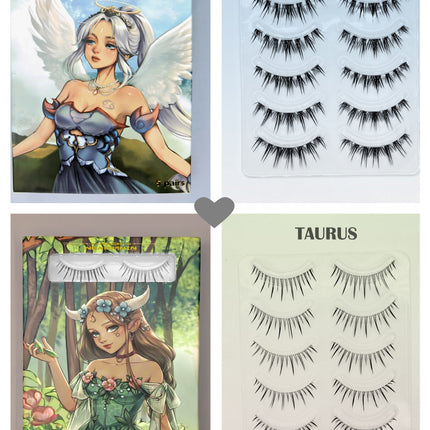 12 Zodiac Manhua/Anime Lashes bundle