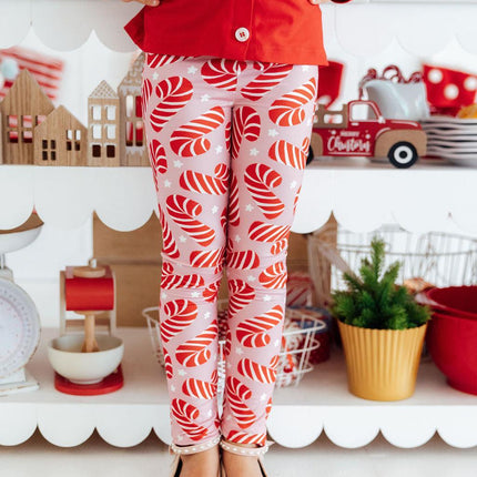 Candy Canes Leggings