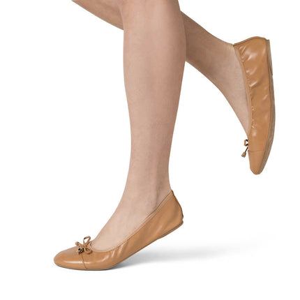 Premium Caramel Flats