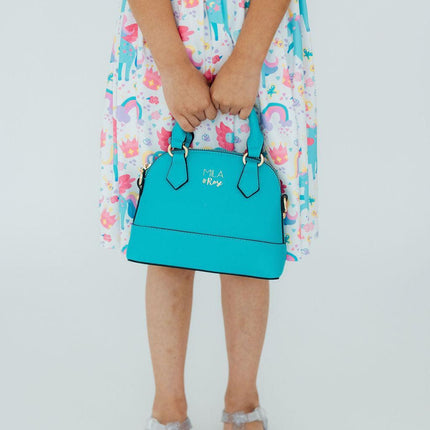 Caribbean Blue Girl's Crossbody Purse