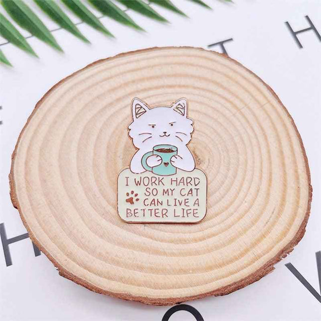 Adorable Cat Pins – Perfect Gift for Pet Enthusiasts
