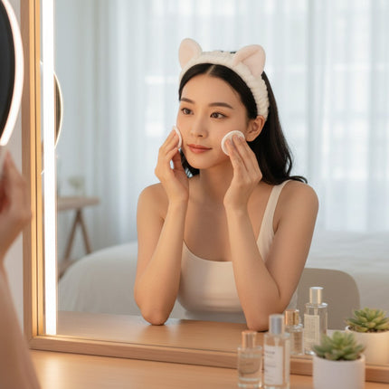 Cat Ears Spa Headbands — Set of 4