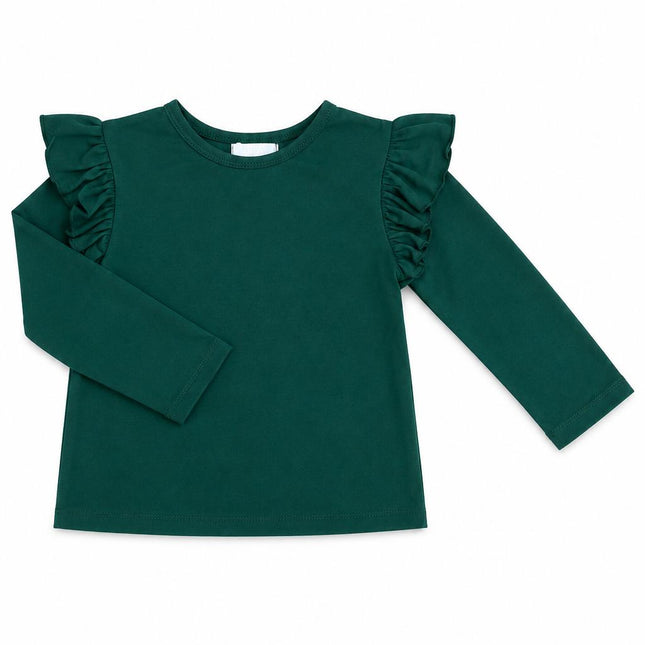 Spruce L/S Ruffle Tee