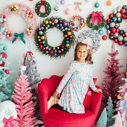 Christmas Cheer L/S Pocket Twirl Dress