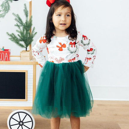 Christmas Cutie L/S Tutu Dress