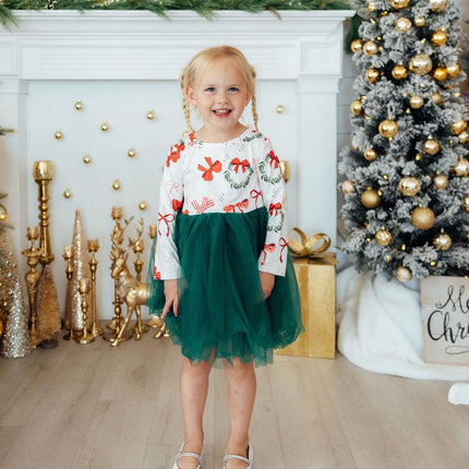 Christmas Cutie L/S Tutu Dress