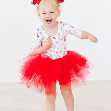 Clara's Christmas 3/4 Tutu Leotard