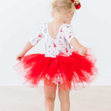Clara's Christmas 3/4 Tutu Leotard
