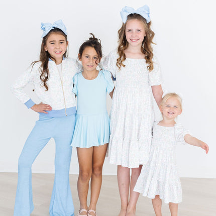 Cloud 9 Smocked Ruffle Dress