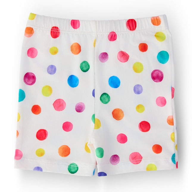 Colorful Dots Twirl Shorts - Dashing Nova