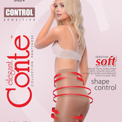 Conte Control Soft 40 Den - Modelling Control Top Women's Tights (8С-76СП)
