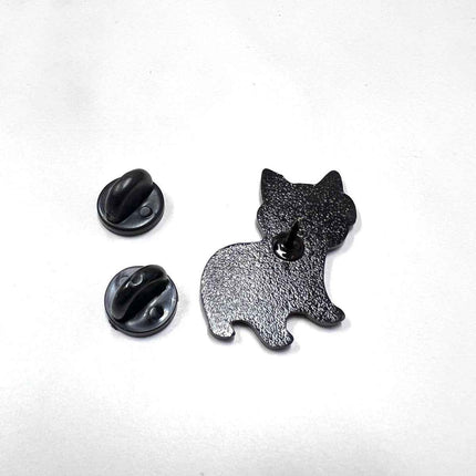 Fun Corgi Enamel Pin with Diving Goggles – Perfect for Bags & Hats