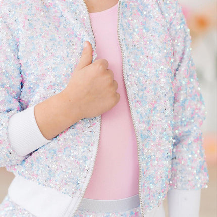 Cotton Candy Sequin Jacket