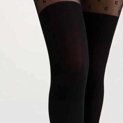 Conte Couture 30/50 Den - Fantasy Opaque Women's Tights with Imitation Golfs (23S-143SP)