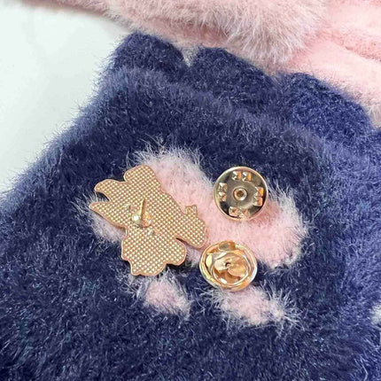 Pink & Green Unicorn Enamel Pins – Magical 2-Pack Gift Set