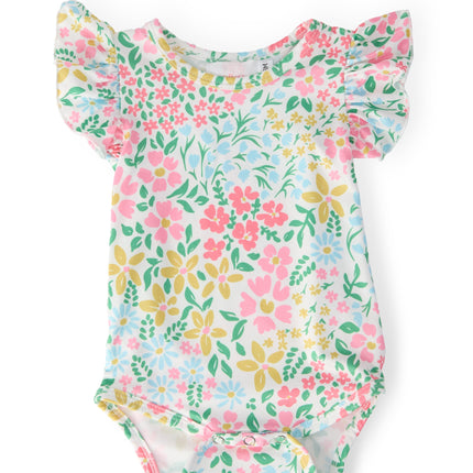 Daffodils S/S Flutter Bodysuit