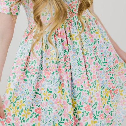 Daffodils S/S Pocket Twirl Dress