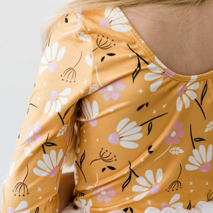 Dandelions in Fall 3/4 Tutu Leotard