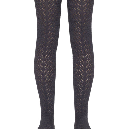 #7С-80СП(273) - Miss Conte-Kids Openwork Cotton Tights For Girls 10yr.-12yr.