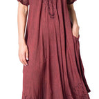 One Size / A-Burgundy
