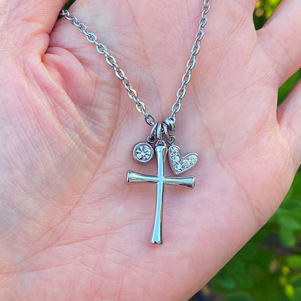 DAINTY CROSS NECKLACE