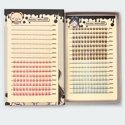 Boba Diary Manhua Manga Lash Clusters Book