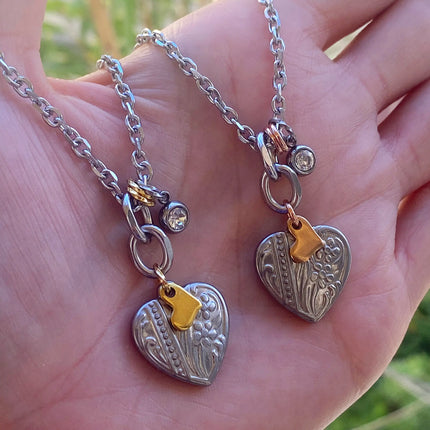 SPIRITED HEART NECKLACE