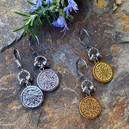 RELIC COIN EARRINGS