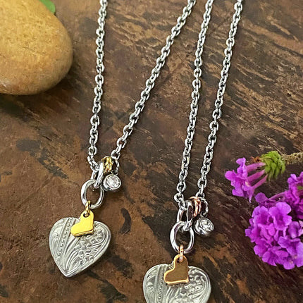 SPIRITED HEART NECKLACE