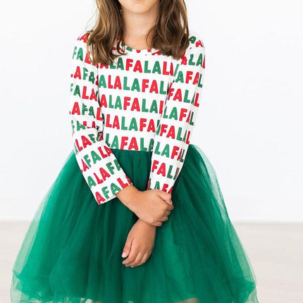 Fa la la L/S Tutu Dress