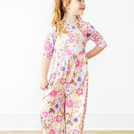 Fall Botanicals Wide Leg Jumpsuit